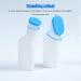 Reusable Portable Leakproof Durable Urinal Bottle For Hospital Men 1000ml Male - Buy Online on GoSupps.com