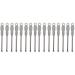 Stainless Steel Ear Spoon 200pcs Cleaner Remover Steel Wax Ear Home Spoon Portable Pick Scoop for Stainless Ear Pick Silver 6*0.6cm