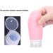 4PC Silicone Travel Bottles 100ml Refillable Portable Containers for Toiletries & Shampoo - Perfect for Travel - Buy Online on GoSupps.com