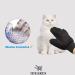 IDEARES Pet Grooming Glove with 259 Pins - 2 Pack - For Dogs, Cats, Rabbits & Horses - Long/Short/Curly Hair - Grooming Mitt for Pets - Buy Online on GoSupps.com