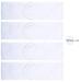 Vivote Microfiber Cosmetics Headband - Adjustable Spa Hair Band with Velcro Fastener for Makeup Sports Shower & Yoga - 4PCs White - Buy Online on GoSupps.com