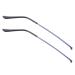 Hemoblo glasses holder glasses holder: 1 pair of metal glasses replacement brackets Brillen-substantive glasses spectacle legs glasses bracket replacement for glasses-sun-sonnen glasses repair sock stop glasses nasal pads blue