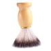 Doitool 1stk Razing brush with wooden handle roof hair brush vintage shaving brush Tools. Portable shaving brush Accessories for personal care round shave set beard man synthetic fiber