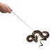 Jiakalamo Collapsible Snake Hook Stainless Steel Retractable Reptile Hook Extensible Snake Catcher Capture Hook(White)