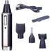 Retoo 4-in-1 Nose Hair Trimmer & Ear Hair Cutter - Precision Trimmer for Noses Ears & Eyebrows - Black | International Shipping - Buy Online on GoSupps.com