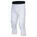 Huimingda Basketball Pants with Knee Pads Boys Girls Padded Anti-Collision Tights Sports Legging White 9-10 Years