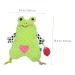 Shop Toyvian 2st Sleeping Comfort Towel Pacifier for Cuddly Plush Animals - Premium Muslin Filled Bunny Toys - Buy Online on GoSupps.com