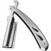 Minkissy Stainless Steel Razor Set - 3-Piece Hairdresser Straight Razor with Interchangeable Blades & Pocket Safety Razor for Men - International Shipping Available - Buy Online on GoSupps.com