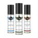CA Perfume and Essential Oils Impression of (Aventura+ Invincible + Rose Oud) for Men (0.3 fl oz) x 3 Travel Size Roll on Body Oil