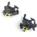 Catazer MTB Road XTECH HB-100 Hydraulic Disc Brake Calipers Set - Front & Rear | Mountain Bike E-Bike Disc Brake - Black - Buy Online on GoSupps.com