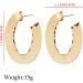 Gangel Gold Large Circle Hoop Earrings for Women | Stylish Dangler Studs - Perfect for Any Occasion - Buy Online on GoSupps.com