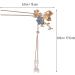 Minkissy Chinese Hair Stick 1 Pair of Retro Flower Hair Chopsticks Hairpin Japanese Chignon Pin Vintage Hair Accessories - Buy Online on GoSupps.com