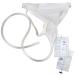 Lolicute Urinal Pee Holder,Urine Bag Collector 1000ml Portable Wearable Collection Urinal Bag Ventilate Urine Collector Travel Incontinence Bags with Elastic Waistband for Men
