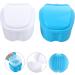 Lurrose Prosthesis Box - 2er Container for Denture Soaking & Mouth Protection | International Shipping Available - Buy Online on GoSupps.com