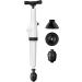 Toilet Dredger - Toilet Clog Remover - Clog Remover with 3 Tips High Pressure for Kitchens Bathrooms Drains Bathtubs Upgraded Version - 3 Heads as Standard Charge and - Buy Online on GoSupps.com