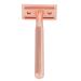 Premium Portable Manual Safety Razor for Men - Zinc-Aluminium & Brass Handle Double-Edged with Copper Base for Ultimate Grooming - Buy Online on GoSupps.com