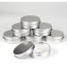 8 Pieces Aluminum Container 30ML Small Aluminum Can with Screw Cap Round Silver Aluminium Tin Cosmetic Jars for Carrying Makeup Creams Lotions - Buy Online on GoSupps.com