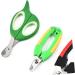Kids Scissors & Pet Clippers | Portable Stainless Steel Travel Medicine Kit - Safe Cutting Tools for Children & Pets - Buy Online on GoSupps.com