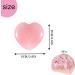 10Pcs Healing Crystals Crystal Heart Heart Crystal Set Worry Stones Have Powerful Energy Lovely Quartz Heart Suitable for Hold in The Palm for Meditation and Relaxation Love Palm Pocket Stones - Buy Online on GoSupps.com