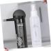 BIUDECO 2 Pcs Silicone Nozzle Hair Extension Nozzle Hair Spray Nozzle Hair Fiber Pump Black Plastic Abs - Buy Online on GoSupps.com