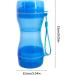 Youpo Dog Travel Water Bottle - Portable Double Seal Water Cup for Hiking Camping & Outdoor Adventures - Refrested Proof - Blue - Buy Online on GoSupps.com