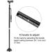 Folding Cane Height Adjustable Foldable Walking Crutches Journey - Buy Online on GoSupps.com