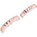 Alloy Hip Hop False Teeth Set - Upper & Lower Rose Gold Teeth for Halloween Parties & Fashion Shows - Buy Online on GoSupps.com