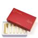 Maison Francis Kurkdjian Baccarat Rouge 540 Travel Set for Unisex - 6 Pc Gift Set 5 x 0.37 Extrait De Parfum Spray (Refill) Case Gold