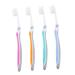 Tovinanna 4 pieces ultra -fine toothbrush micro nano toothbrush toothbrush travel toothbrush extra toothbrush ultra toothbrush brisk toothbrush men