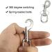 5 PCS Marine Grade Heavy Duty Diving Bolt Snap Hooks 3.6 Inch - YWZHENYU - Buy Online on GoSupps.com