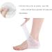 4 Pairs Silicone Gel Socks Heel Silicone Foot Cushion Heel Protectors Heel Sleeves Heel Cups Silicone Gel Heel Sleeve Breathable Silicone Protective Heel - Buy Online on GoSupps.com