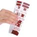 Gradient Full Nail Stickers Full Wrap Nail Stickers Self-Adhesive Nail Decal Strips For Nail Decorations ZL0465
