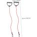 2 Pairs Pull Rope Workout Bands - Multifunctional Resistance Belts for Home Fitness & Treadmill - High-Quality Red Foam Tension Cords - Buy Online on GoSupps.com
