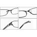 Eyephd Men's Pure Titan HD Anti-Radiation/Anti-Blue Light Glasses | 1.56 Aspherical Lens | Reader Diopter +1.0 to +3.0 - Buy Online on GoSupps.com