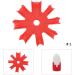Professional Small 1-11 Sizes V Shaped Cutter French Manicure Nail Art Tool Poly Tips Pink White Trimmer UV Gel Nail Polish HJ-NAT139-No.3  - Buy Online on GoSupps.com