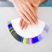 24 Pcs Transparent Nail Swatches Sticks - Nail Polish Display Board for Beginners and Professionals - Buy Online on GoSupps.com