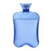 MYAMIA 1L Pvc Hot Water Bottles Water Injection Bag Winter Hand Foot Warmer Pain Relief Hot Water Bag-Blue