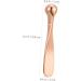 FOMIYES 4pi ces Outils De Soin Des Yeux Zinc Spatules De Contour Des Yeux Et B tons De Massage Design Pratique Rose - Buy Online on GoSupps.com