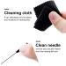 Hearing Aid Maintenance Kit - 7 Piece Cleaning Tools & Earphone Cleaner Kit with Vent Cleaner, Steel Pick, Screw Driver, Brush & Carrying Case - Buy Online on GoSupps.com