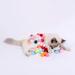 FUPUSUN 30pcs Soft Cat Toy Balls for Indoor Cats - Interactive and Quiet Pom Pom Toys for Kittens - 3CM Diameter - Buy Online on GoSupps.com