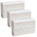 Savon de Marseille - Nourishing French Soap Made With Pure Organic Olive Oil and Shea Butter - Cleopatra Fragrance - 125 Gram Bar - Set of 3