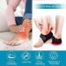 Welnove Heel Protectors - 2 PCS Heel Pads & Support for Plantar Fasciitis Heel Spurs & Tendinitis Relief - Buy Online on GoSupps.com