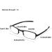Filfeel 2.5x Foldable Reading Glasses - Ultra Thin Portable Presbyopia Glasses for Men & Women - Crystal Clear Viewing - Buy Online on GoSupps.com