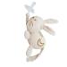 Neamou pacifier holder soft toy pacifier holder animal - plush buddy pacifier holder - more skin -friendly convenient beautiful pacifier buddy for children's parties from 0 months rabbits