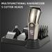 High-Power Hair Clippers for Men - LCD Digital Display Gradual Fader Hair Salon Clipper | International Shipping - Buy Online on GoSupps.com