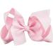 New 2025 1Pcs 6" Solid Grosgrain Ribbon Bow Hair Clips For New For Fashion With Large Hair Pins Hairgrips Barrettes Boutique Hair Accessories Jewelry Fashion Accessories Creative Gift - Buy Online on GoSupps.com