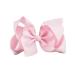 New 2025 1Pcs 6" Solid Grosgrain Ribbon Bow Hair Clips For New For Fashion With Large Hair Pins Hairgrips Barrettes Boutique Hair Accessories Jewelry Fashion Accessories Creative Gift
