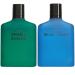 Zara Man Green Savage + Blue Spirit Cologne for Men Fragrance Set EDT Eau De Toilette 2x 100 ML (3.4 FL OZ)