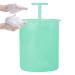 Cleanser Foamer - Face Wash Foamer Foam Maker for Face Wash Portable Manual Face Cleanser Foaming Bottle | Ergonomic Pump Skincare Facial Cleansing Tool Cleansing Foaming Maker for Women Girls Green