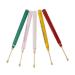 SEASD 1Pcs Ear Clean Tool Ear Wax Pickers Wax Remover Curette Ear Pick Cleaner Ear Cleaner Spoon Care Stainless Steel Earpick (Color : E)
